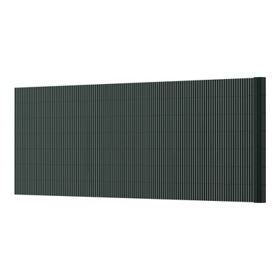 Dark Green Upgraded Triple Reinforced Textured PVC Privacy Fence Screen