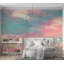 Murale paysage pelez et collez - nuages de feu-1450156490