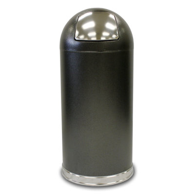 Poubelle à battant 15 gallons Dome Top