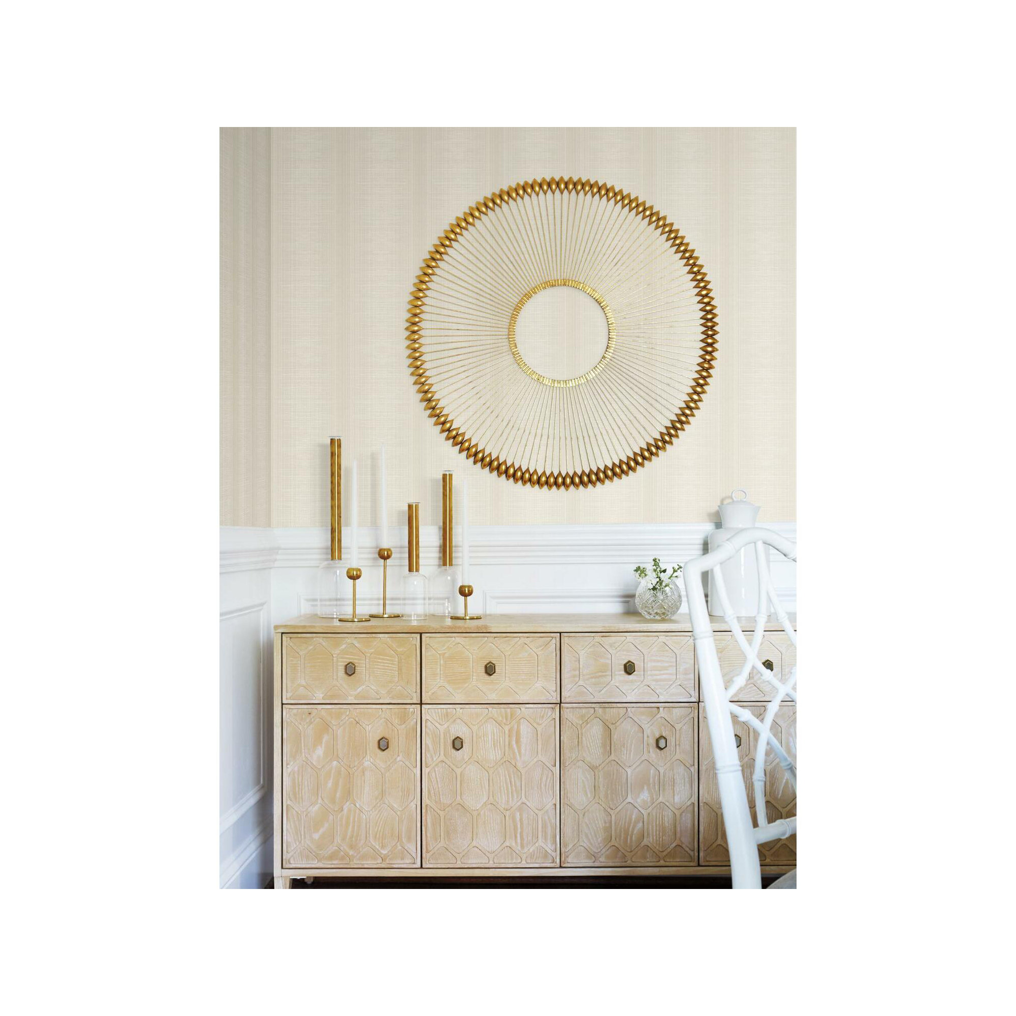 Vanderwall Modern Ombre Wallpaper, Beige