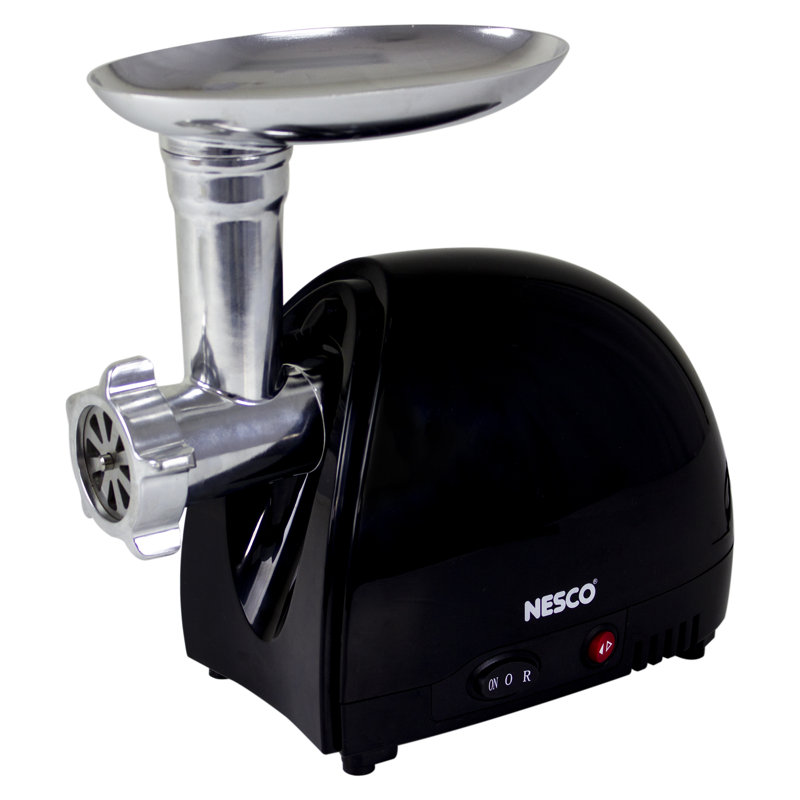 Nesco 500 Watt Black Stainless Steel Electric Food Grinder