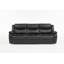 Ensemble de salon en cuir PU 2 pièces avec porte-gobelet et haut-parleur Bluetooth Adwin-240546044