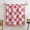 Jeté rouge Greenland Home Fashions - 50 po x 60 po, tissage jacquard 100% polyester doux et réversible