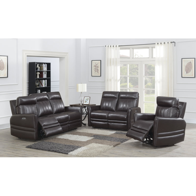Aonghas Upholstered 56.5'' Reclining Loveseat