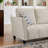 "102.56" Wide Reversible Sectional Sofa with Corner Lounge Seat-1011124269