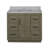 Sadelle 42 " W Freestanding Standard 1 Single Vanity Bathroom Vanity With Carrara Marble Top-914511773