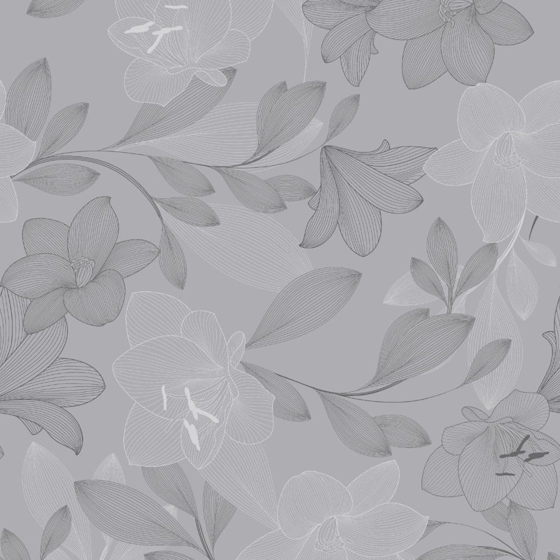 Lark Manor Brawner Cotton Floral Duvet Cover Set with Pillowcases