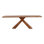 Furniture Classics Willis Natural Acacia X-Base Dining Table