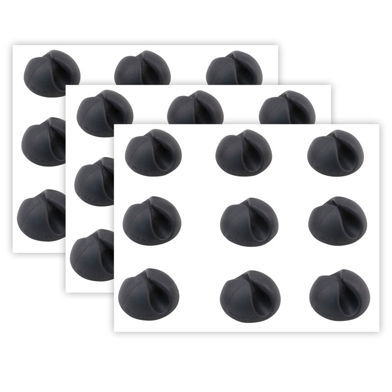 Système de gestion de câbles Advantus Bluel salon®, câblé, noir, 9 pièces, 3 pièces