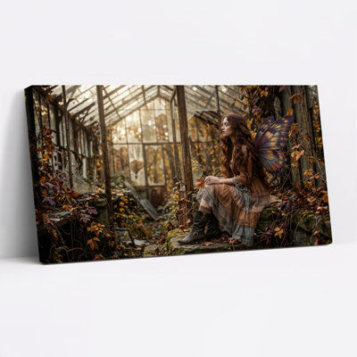 Ensemble de 1 tableau sur toile « Jardin fantastique »