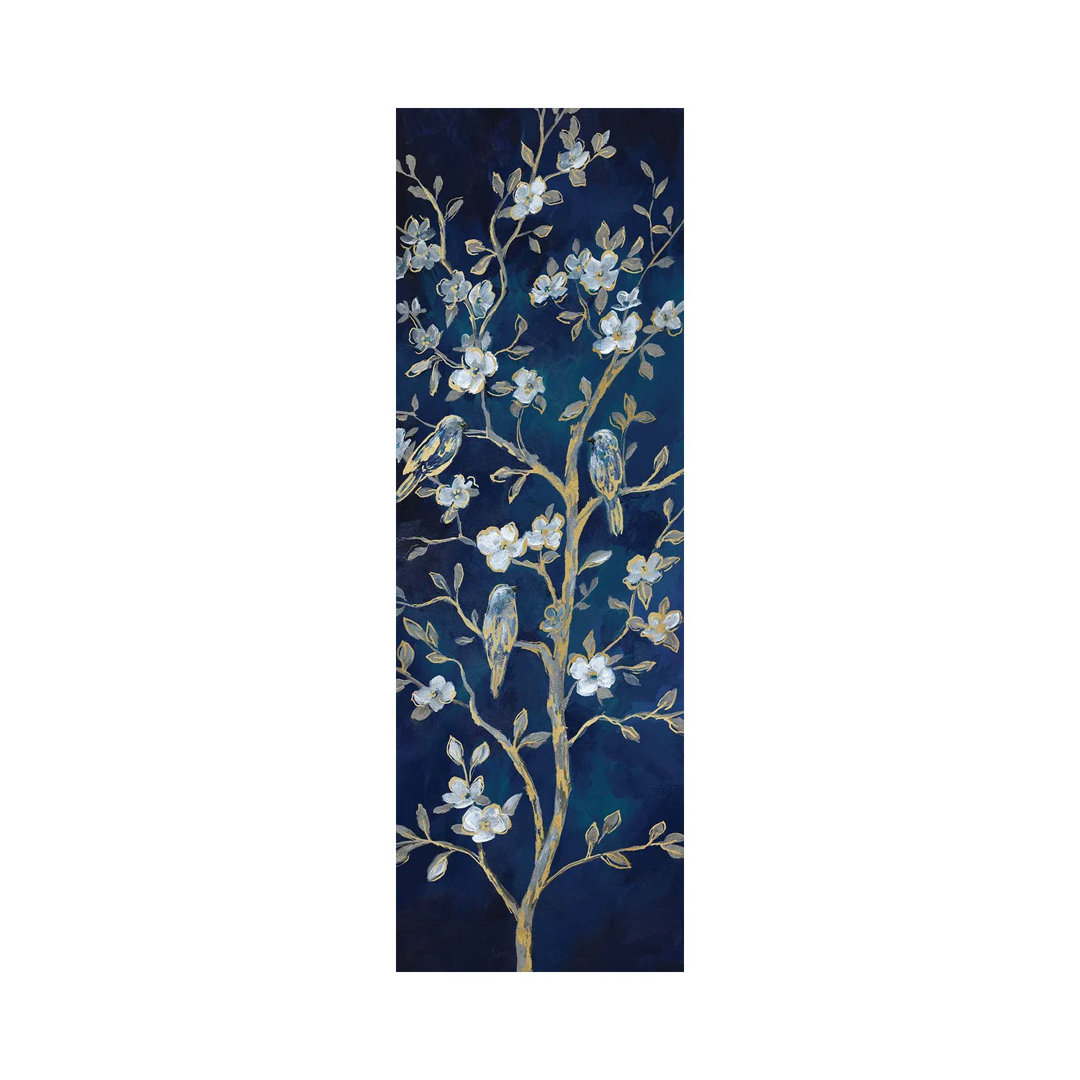 Indigo Spring I by Nan - Wrapped Canvas Panoramic Art Prints
