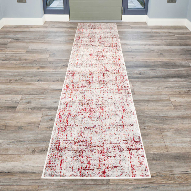 Hatton Abstract Area Rug, Runner 70 x 240cm