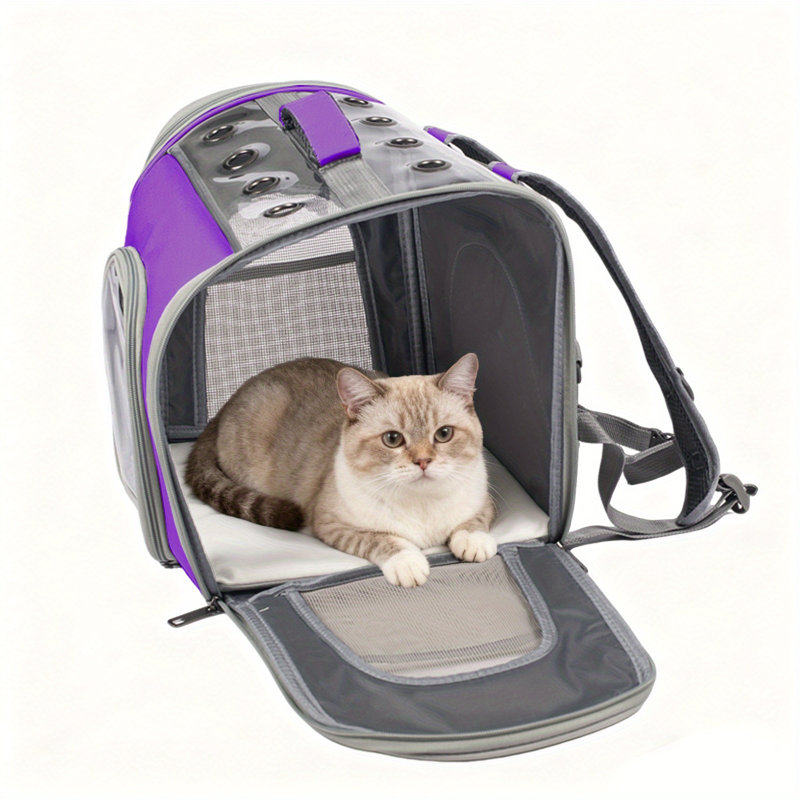 Sac à dos pour chat et chien, Violet