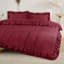Jimi Microfiber Solid Colour Duvet Cover with Pillowcases-1755665423-1755665419