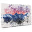 Mountain Ridge Sunset Watercolour - Wrapped Canvas Print-56663132