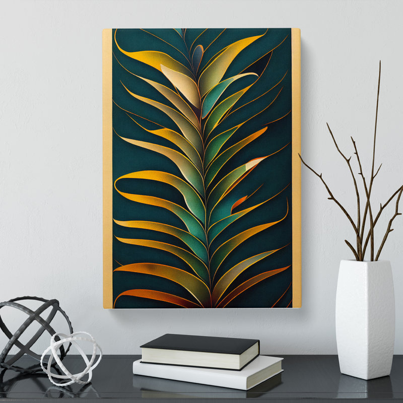 Rackers Fern Leaf Classic Vol.8 - Wrapped Canvas Print, Canvas, 76cm H x 50cm W x 3cm D