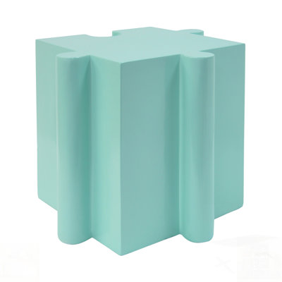 Ensemble de 3 tables de casse-tête artistiques, tables d'appoint modulaires MGO à conception emboîtable pour une utilisation intérieure et extérieure, grande capacité et polyvalence