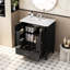 Meuble-lavabo de salle de bain avec lavabo style rétro-1828871270