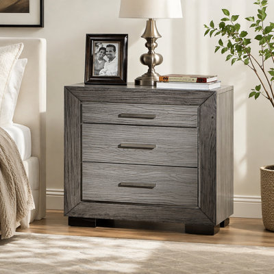 End table Modern Nightstand Bed Side Table Solid Wood Nightstand