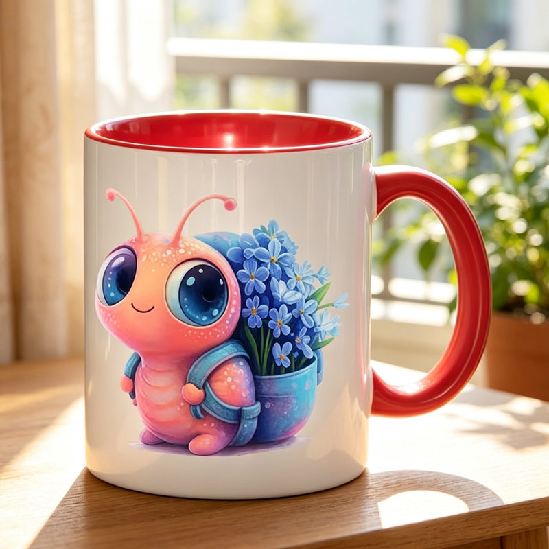 Mug, Red