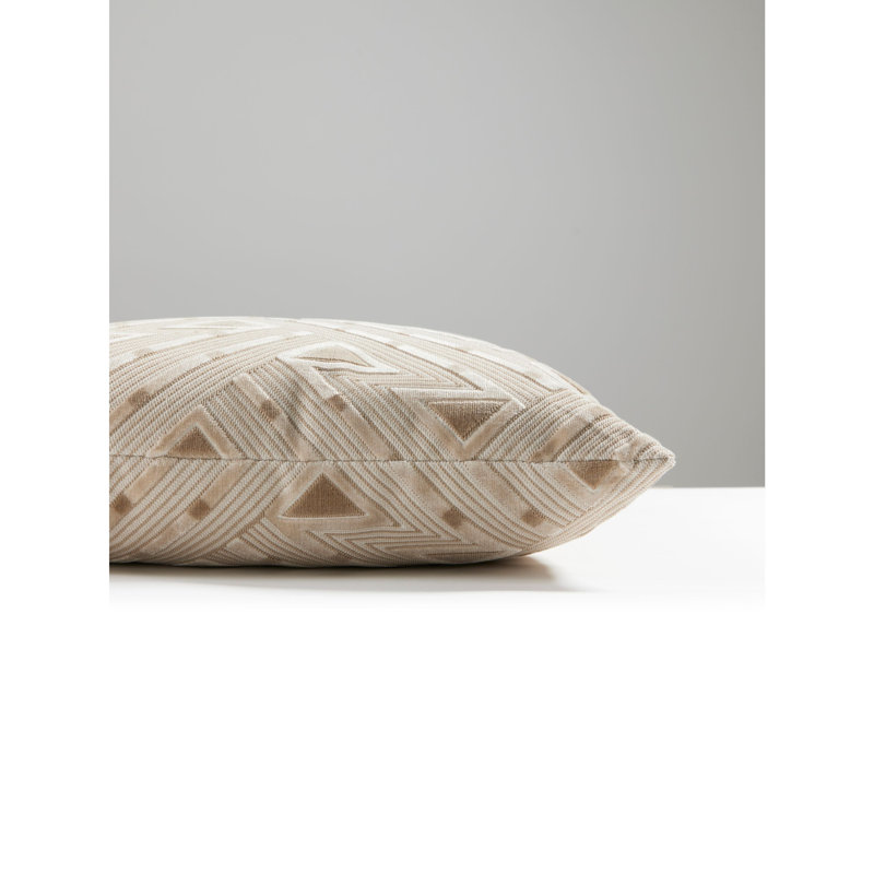 The MET x The House of Scalamandre Kasai Pillow, Sandstone