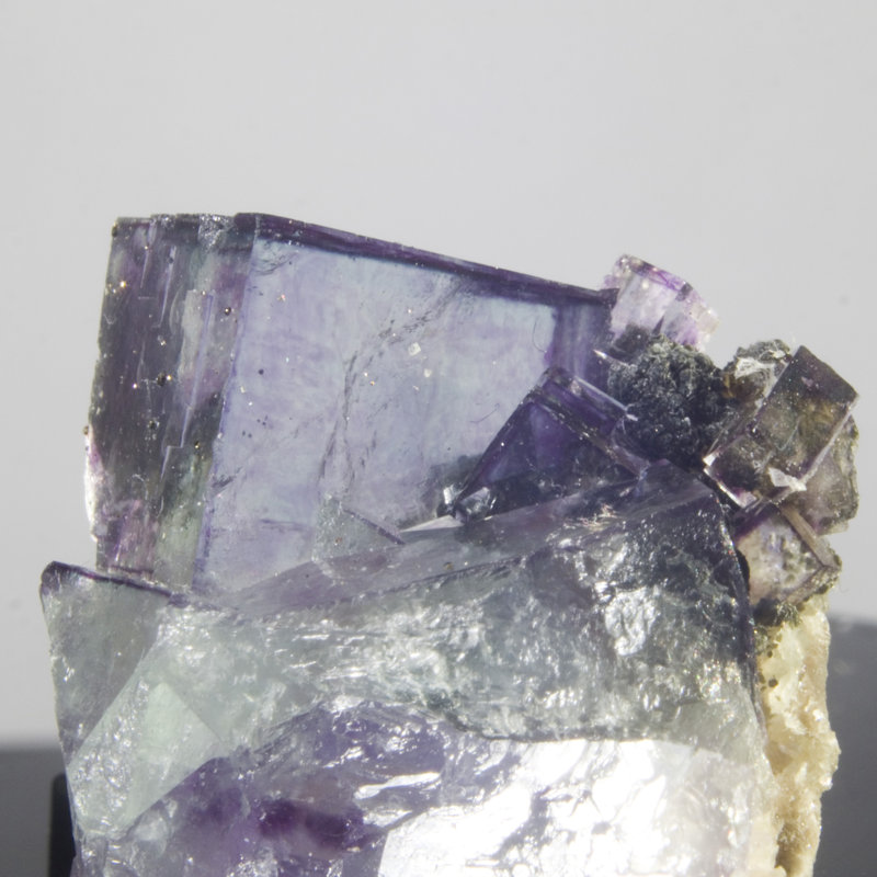 Clear Purple Fluorite. Yaogangxian Mine