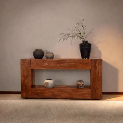 Console rustique