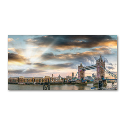 Tower Bridge London - Wrapped Canvas Print
