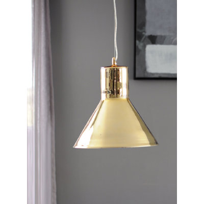 Boatwright 1 - Light White Cone Pendant