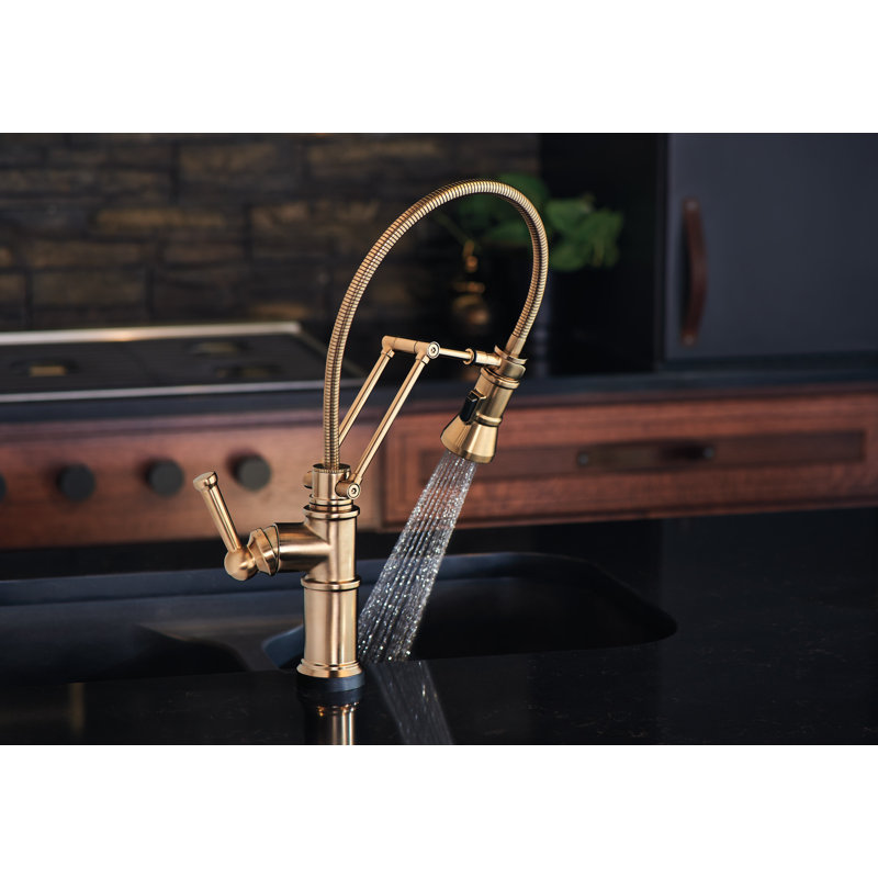 Artesso® Smarttouch® Articulating Faucet With Finished Hose, Stainless