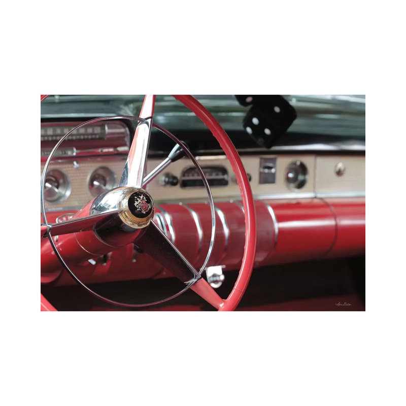 1955 Buick Supra by Lori Deiter - Wrapped Canvas Print, 20.32 cm H x 30.48 cm W