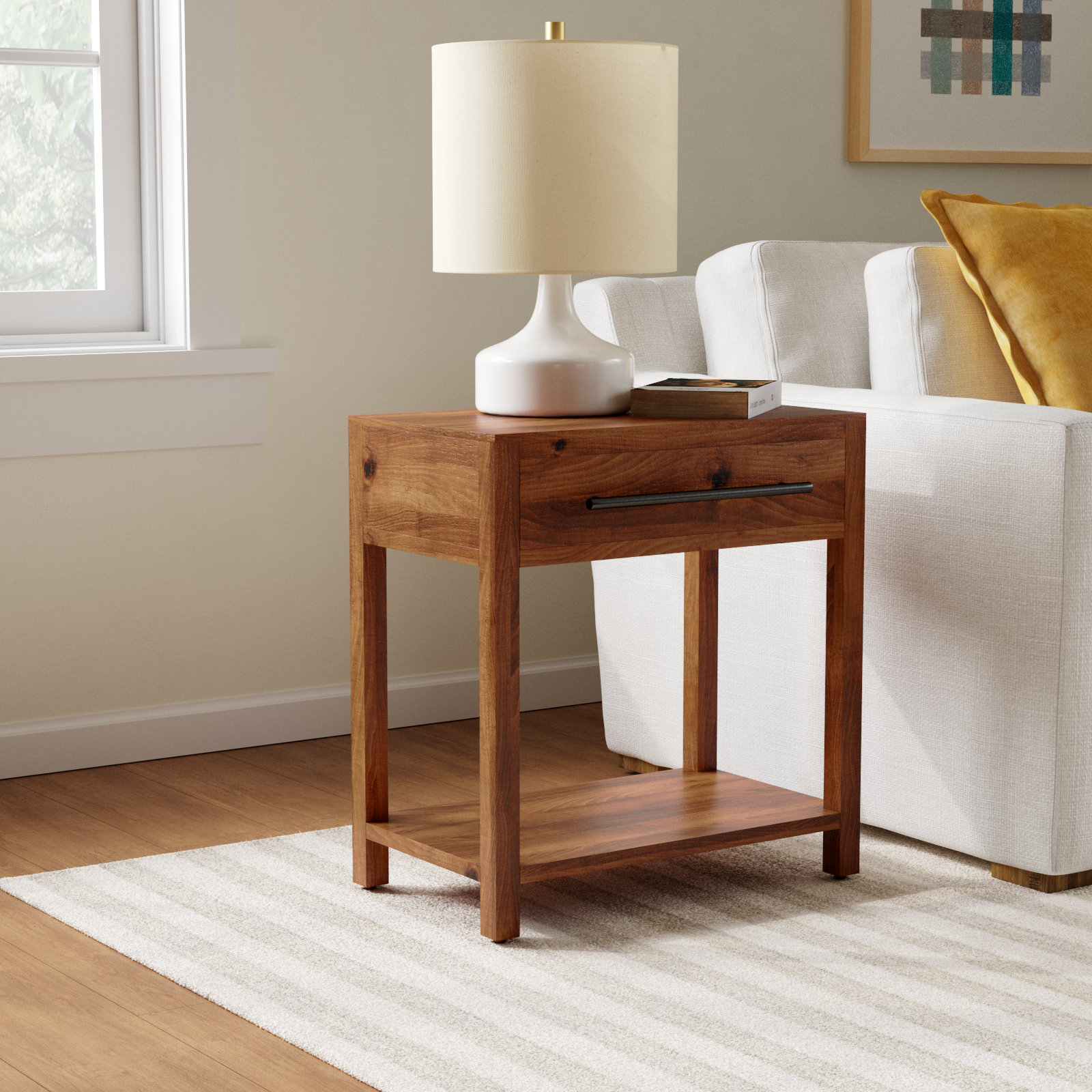 Olema End Table with Storage