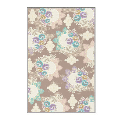 Stylish Hall Carpet (39.4 x 78.7 inches), 100% Polyester, 0.3 in Pile Height | Antibacterial, Non-Slip Underside, Machine Washable | 3D Digital Printed Design, Durable & Soft for Home Décor