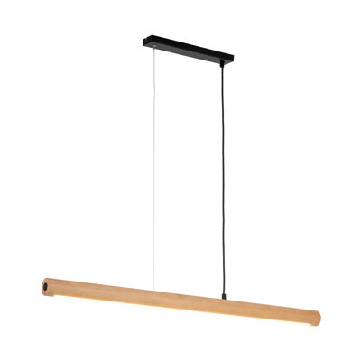 Anyya 1 - Light Stainless Steel LED Kitchen Island Pendant