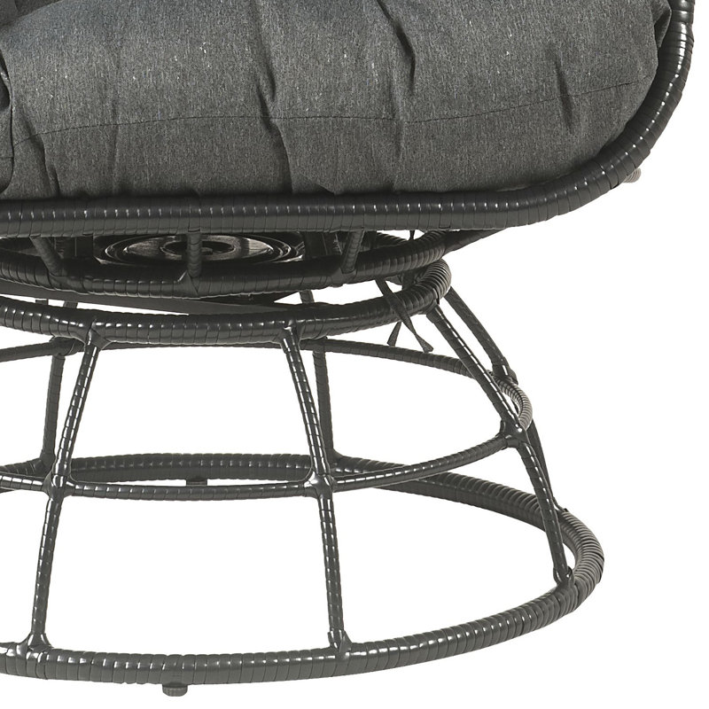 Metal Outdoor Table Black