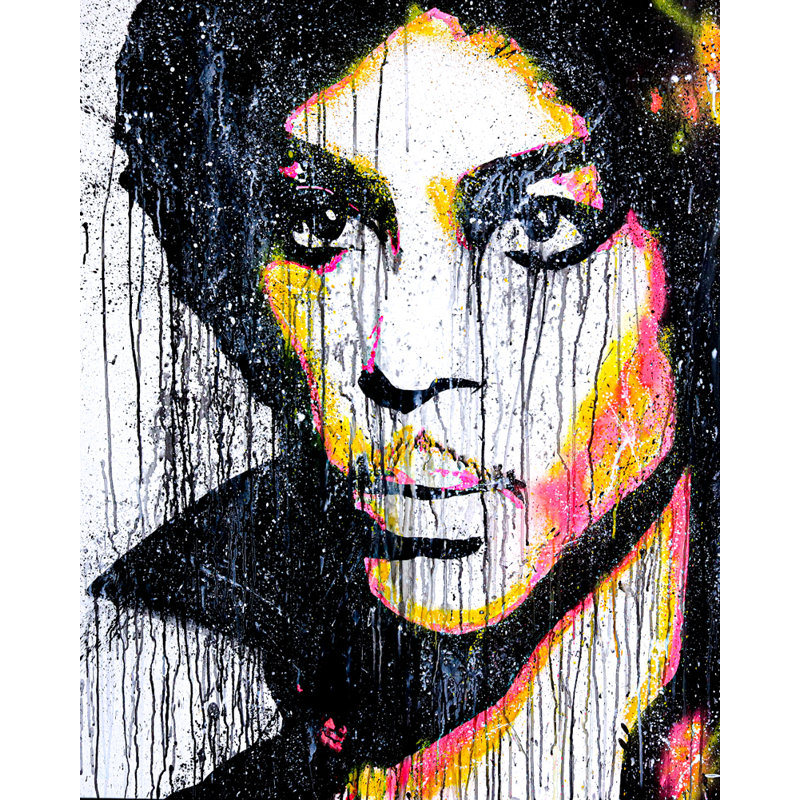 «Prince» par Pratikacha Muir - reproduction d'art sur toile tendue, H 18 po x l 15 po x P 1,5 po