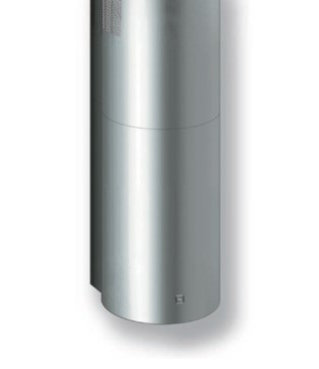 Sirius Range Hoods 14.3 " W Stainless Steel 600 CFM Convertible Wall Range Hood with Mesh Filter