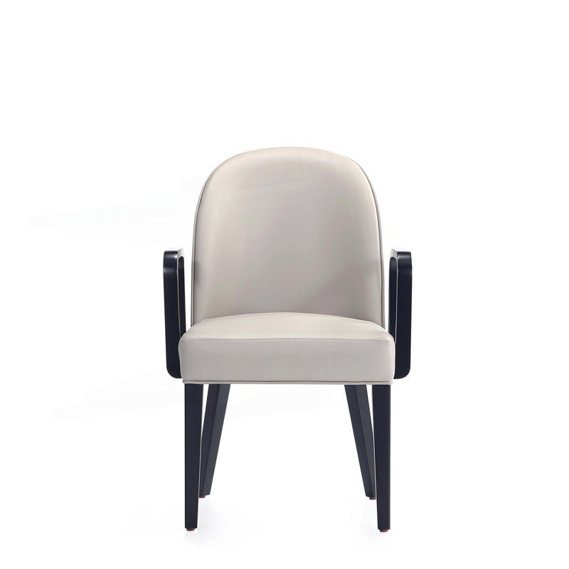 Armchair In Light Grey, Light Grey
