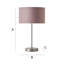 Dadiva Brushed Chrome Stem Table Lamp with Velvet Reni Shade-1596699742-1570921151-1570921149