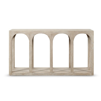 Ming 59 in. Solid Wood Console Table
