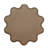 31" x 30" Wooden Accent Mirror