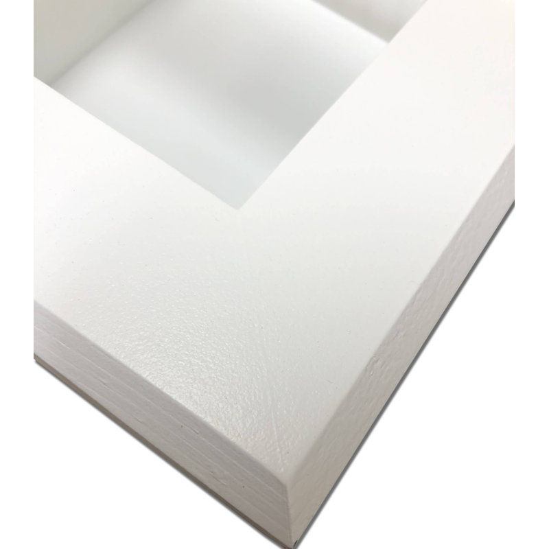Porte-papier hygiénique encastré Tracy, Blanc