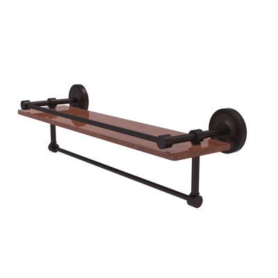 Alcott Bracket Shelf with Towel Bar