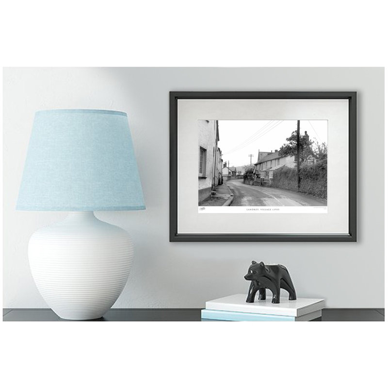 Landkey, Village C1955 by Francis Frith - Single Picture Frame Print, 28cm H x 36cm W x 2.3cm D