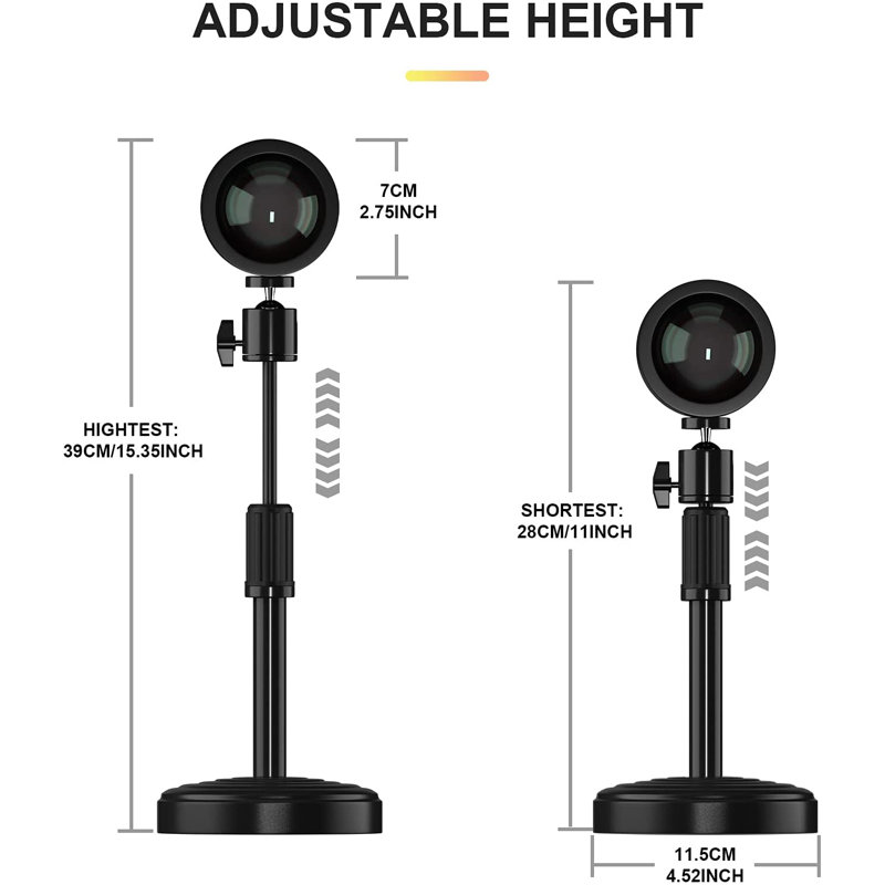 15.35'' Plug-in Integrated LED Outdoor Table Lamp