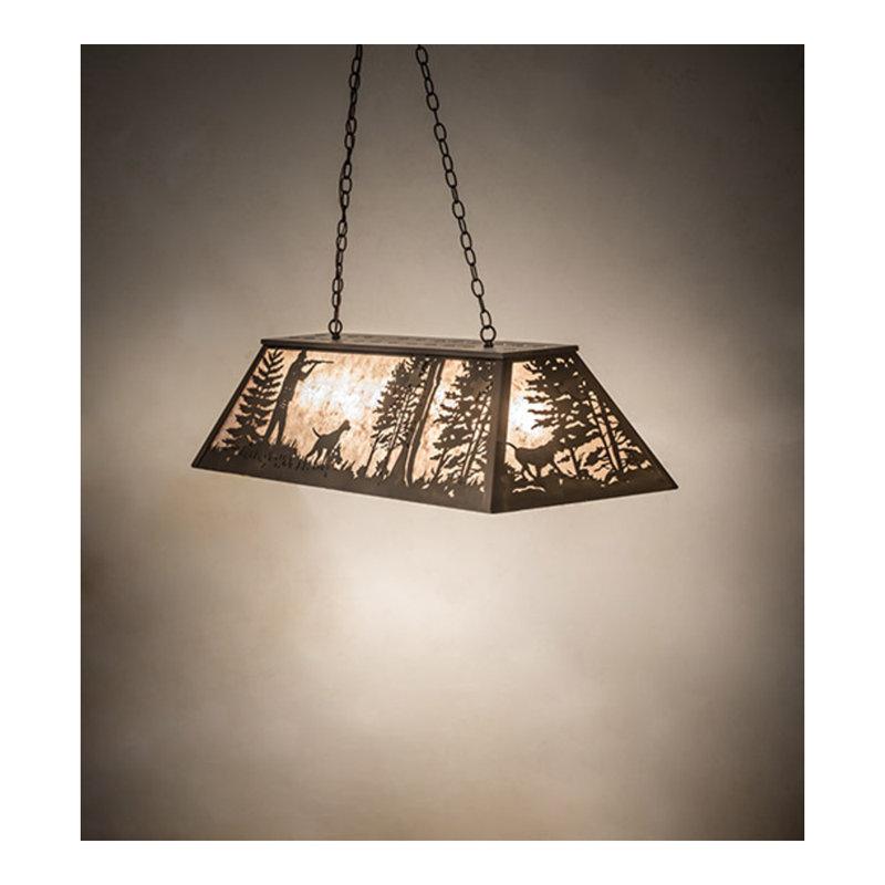 Quail Hunter W/Dog 6 - Light Pendant