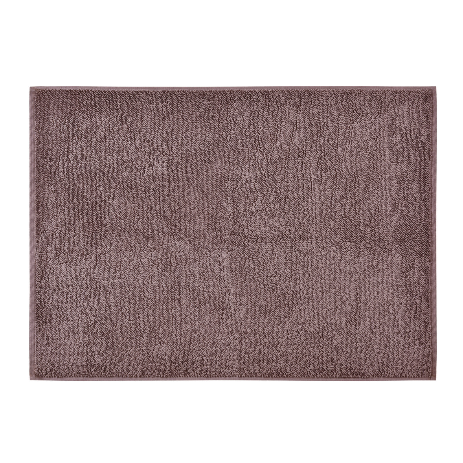 Lisbon Cotton Bath Mat, 20" W x 32" L, Aubergine