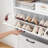 Shoe Storage Cabinet With 4 Flip Drawers Freestanding Shoe Organizer Cabinet