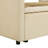 Twin Size Upholstered Daybed With Pop Up Trundle-1691356984