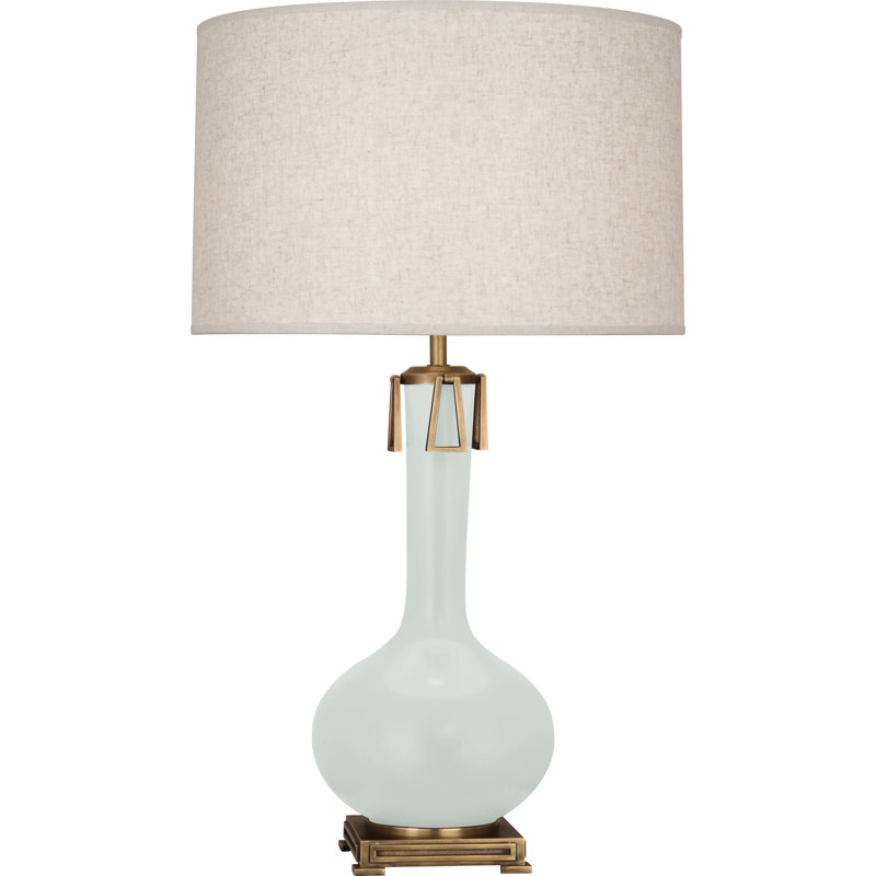 Athena Table Lamp, Matte Celadon